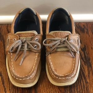 Toddler Boys Sperry Lanyard AC Dark Tan